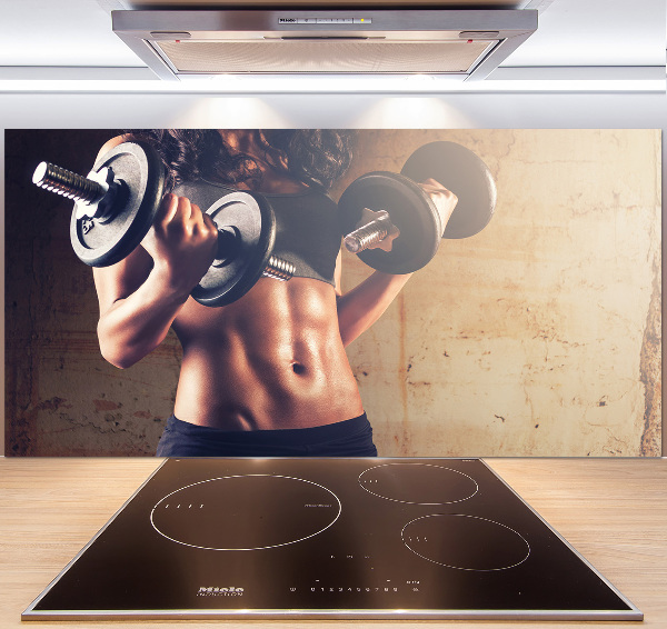 Salpicadero para cocina desarrollo muscular