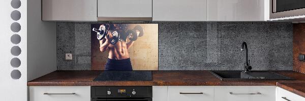 Salpicadero para cocina desarrollo muscular