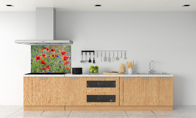 Panel de pared de cocina Flores silvestres