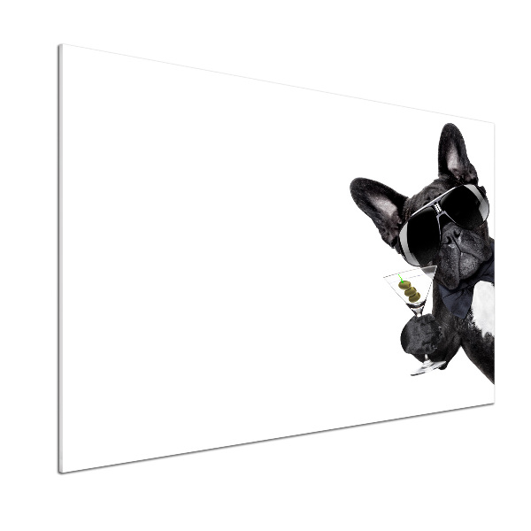 Panel para cocina Perro Martini