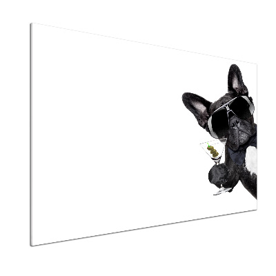 Panel para cocina Perro Martini