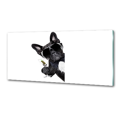 Panel para cocina Perro Martini