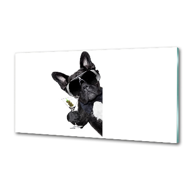 Panel para cocina Perro Martini