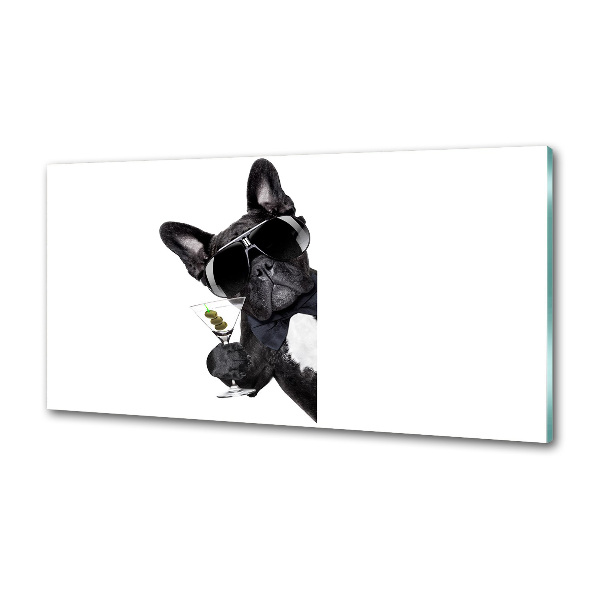 Panel para cocina Perro Martini