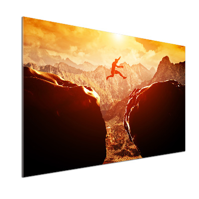 Panel lacobel Skok nad przepaścią
