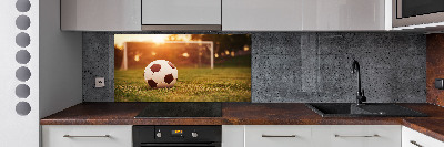 Panel de pared de cocina El balón en el campo