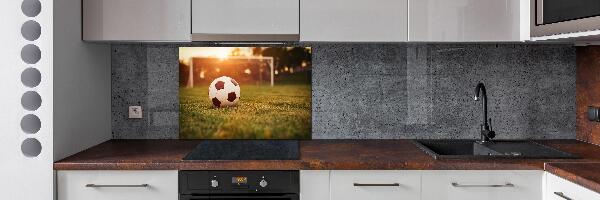 Panel de pared de cocina El balón en el campo