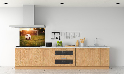 Panel de pared de cocina El balón en el campo