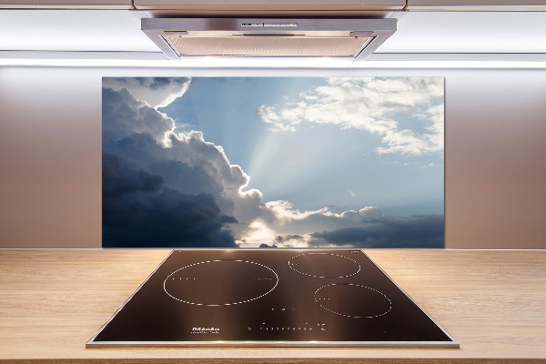 Salpicadero de cocina Nubes en el cielo