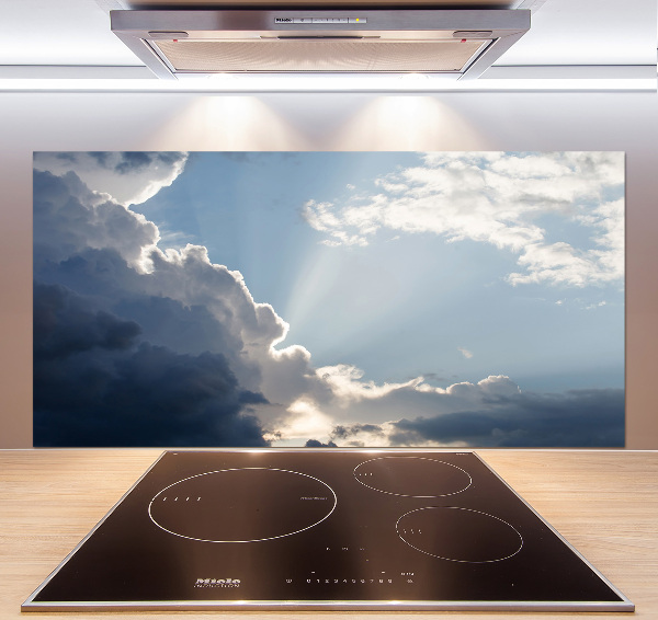 Salpicadero de cocina Nubes en el cielo