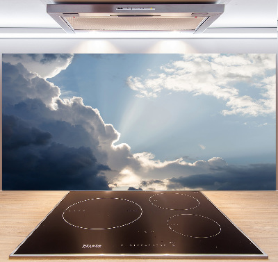 Salpicadero de cocina Nubes en el cielo