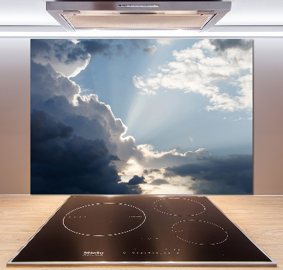 Salpicadero de cocina Nubes en el cielo