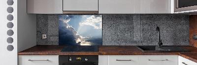 Salpicadero de cocina Nubes en el cielo