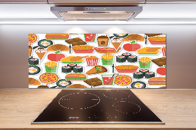 Salpicadero de cocina Comida rápida