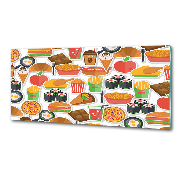 Salpicadero de cocina Comida rápida