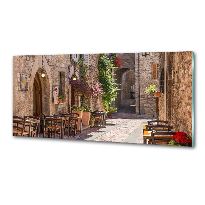 Panel antisalpicaduras Calle italiana