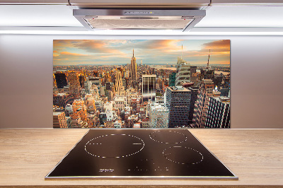 Panel para cocina Vista aérea de Nueva York