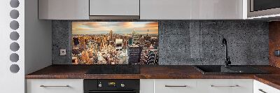 Panel para cocina Vista aérea de Nueva York