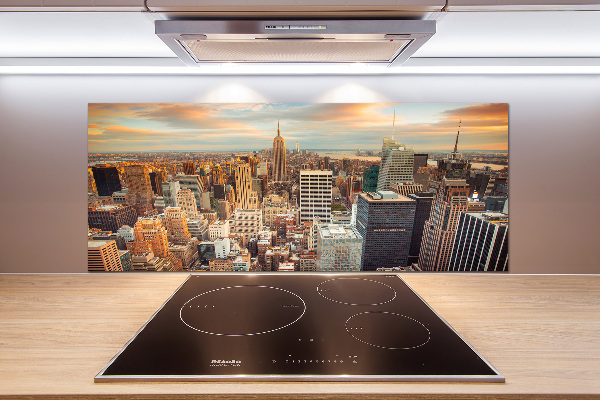 Panel para cocina Vista aérea de Nueva York