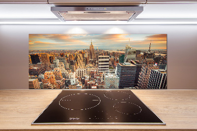 Panel para cocina Vista aérea de Nueva York