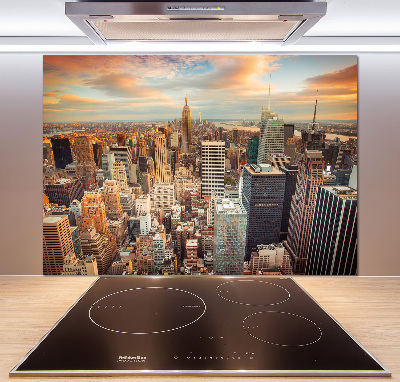 Panel para cocina Vista aérea de Nueva York