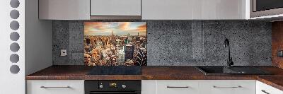 Panel para cocina Vista aérea de Nueva York