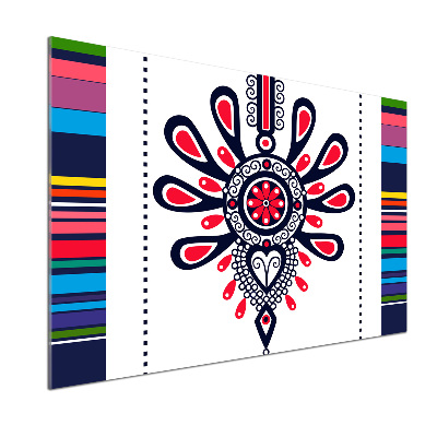 Panel do kuchni Polski wzór ludowy