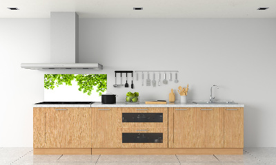 Panel de pared de cocina hojas de roble