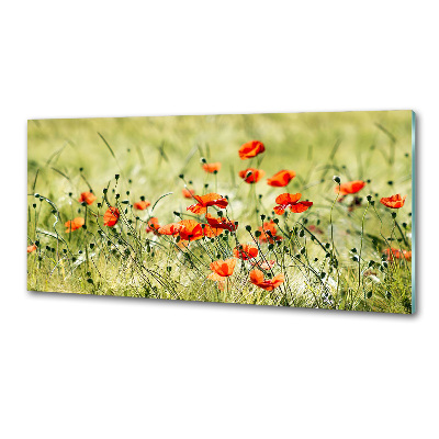 Salpicadero de cocina Amapolas