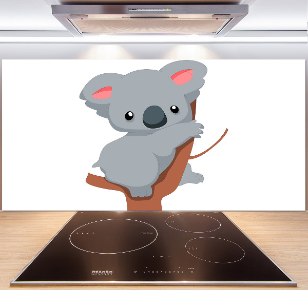 Salpicadero para cocina Koala en un árbol
