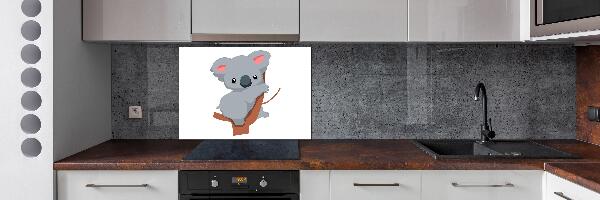 Salpicadero para cocina Koala en un árbol