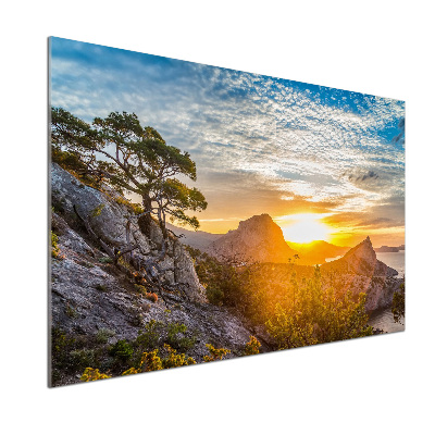 Salpicadero para cocina Atardecer