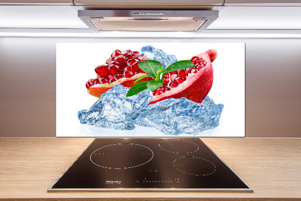 Panel do kuchni Granat z lodem