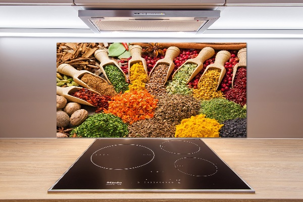 Panel para cocina Especias de colores