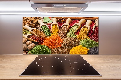 Panel para cocina Especias de colores
