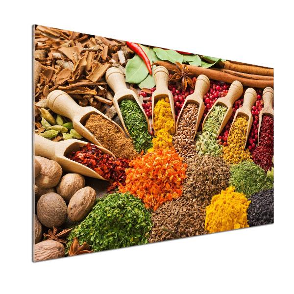 Panel para cocina Especias de colores