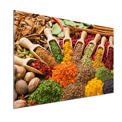 Panel para cocina Especias de colores