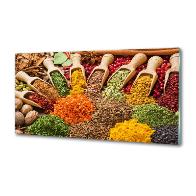 Panel para cocina Especias de colores
