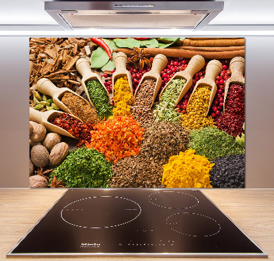 Panel para cocina Especias de colores