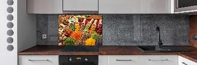 Panel para cocina Especias de colores