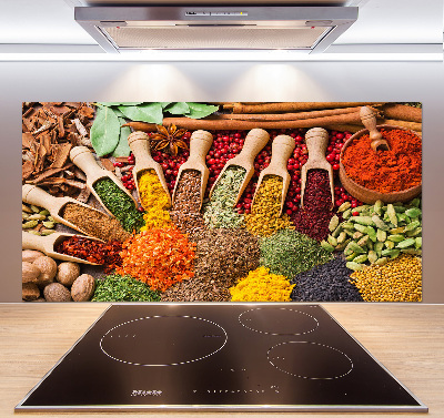 Salpicadero para cocina Especias de colores