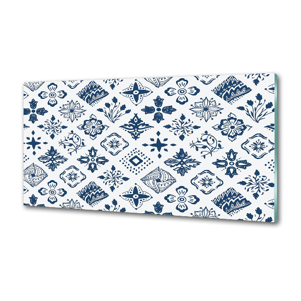 Panel de pared de cocina Patrón floral