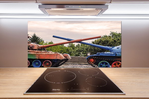 Panel de pared de cocina Dos tanques