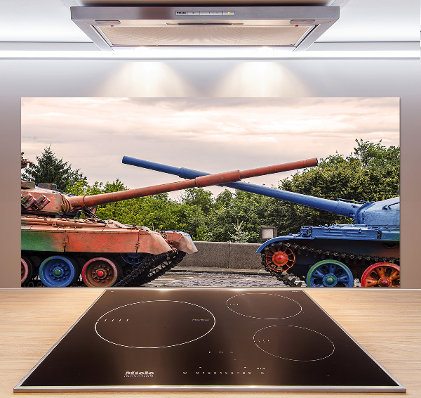 Panel de pared de cocina Dos tanques