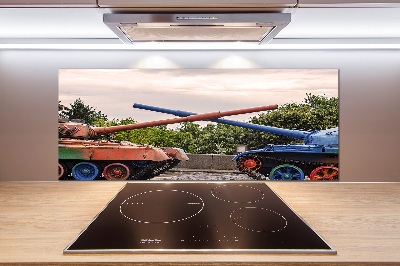 Panel de pared de cocina Dos tanques