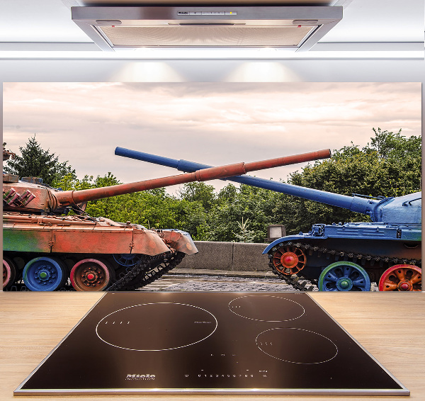 Panel de pared de cocina Dos tanques