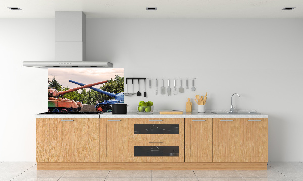 Panel de pared de cocina Dos tanques