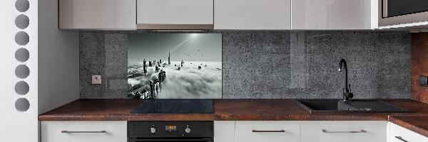 Panel para cocina Niebla sobre Dubái