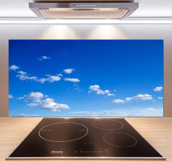 Panel de pared de cocina Nubes en el cielo