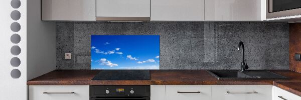 Panel de pared de cocina Nubes en el cielo